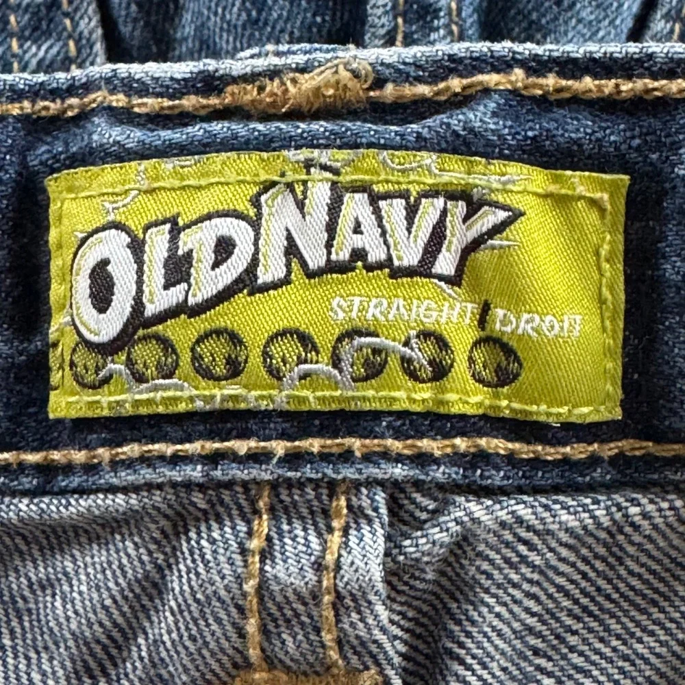 Lot of 2 Old Navy Boy's Size 8 NWT Tan Chino Pants & Blue Straight Leg Jeans